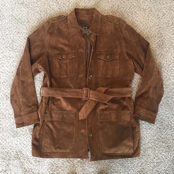 ralph lauren suede jacket womens